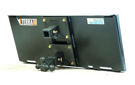 Skid Steer Dual Hitch Receiver 